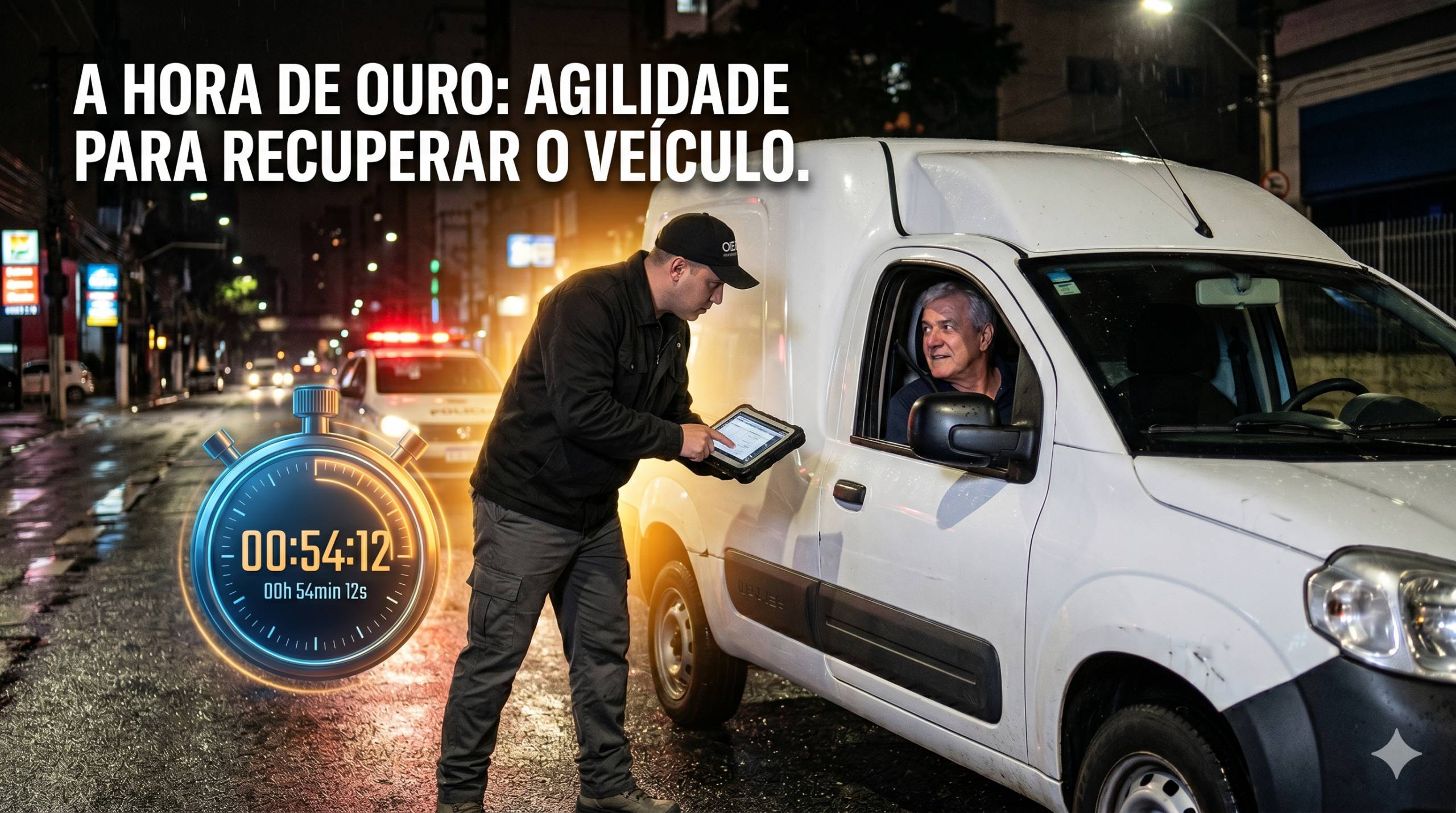 Por que a 1ª hora após o roubo é decisiva para recuperar o veículo?