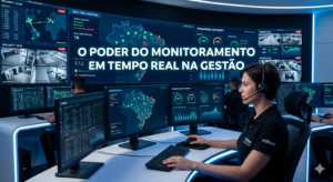 Central de monitoramento de frota em tempo real